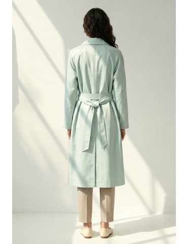 Trench dama Baby Mint